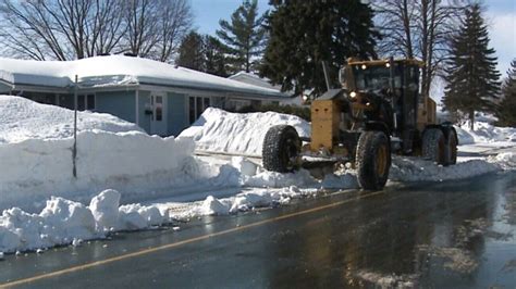 Clean Up Efforts Still In Full Force After Last Weeks Major Snowstorm