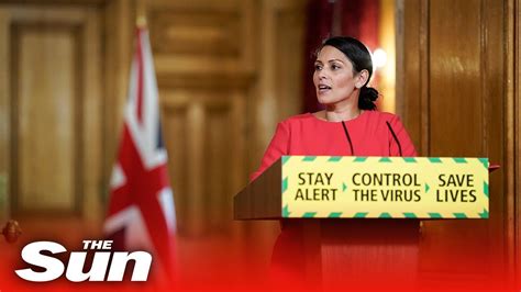 Priti Patel Says Arrivals To The Uk Must Quarantine For 2 Weeks From June 8 Or Face A £1000 Fine