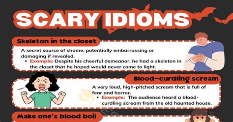 20 Scary Idioms Spooky Expressions You Ought To Learn • 7esl