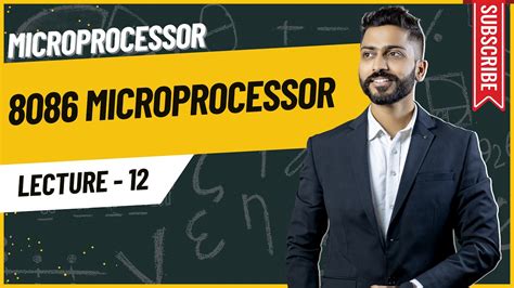 Lec 12 Introduction To 8086 Microprocessor Youtube