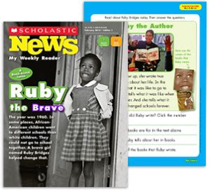 Scholastic News: Ruby the Brave Teacher's Guide | Scholastic.com | Ruby bridges, Teacher guides ...