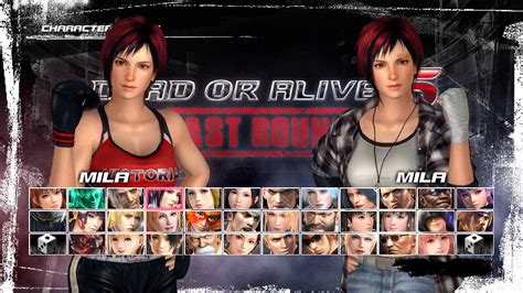 dead or alive 5 last round core fighters character mila on steam