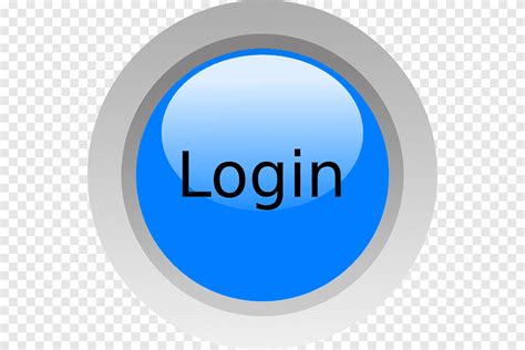 Login Computer Icons Login S Blue Text Png Pngegg