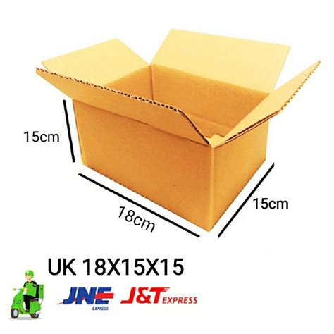 Jual Termurah Kardus Polos Uk 15x15x15 Box Packaging Shopee Indonesia