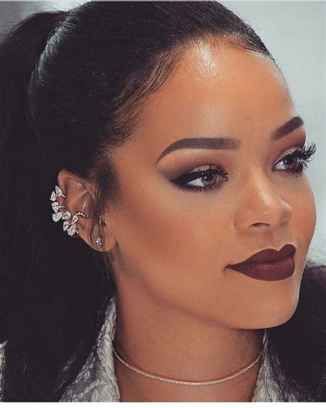 Rihanna Makeup Beauty Beauty Makeup Looks In 2019 Rihanna Sin