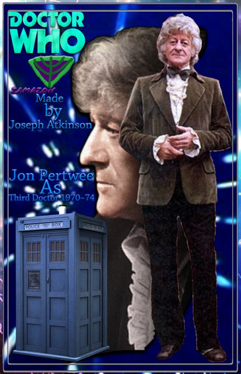 The Third Doctor Card By Vvjosephvv On Deviantart Doctor Who Art