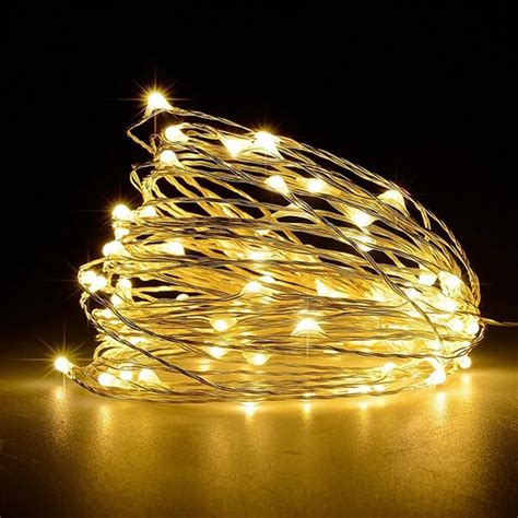 Solar Power Outdoor Waterproof 100 Led Copper Wire String Lights Buy