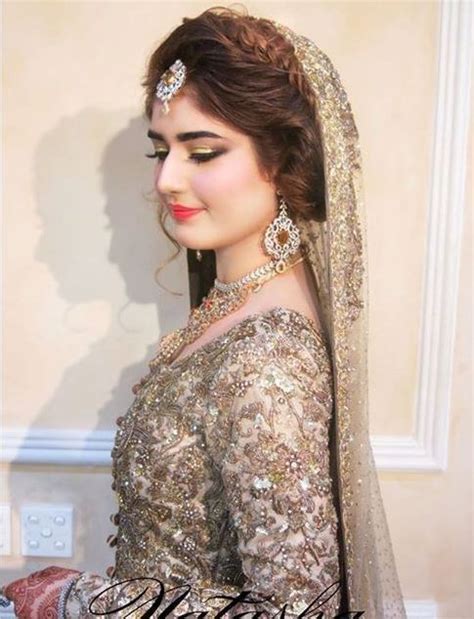 New Stylish Hairstyle Bridal Jora Pakistani Wedding Dresses