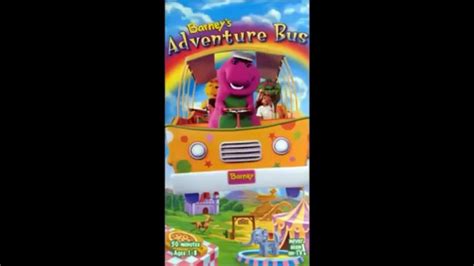 Barney Adventure Bus Credits Low Pitch Youtube