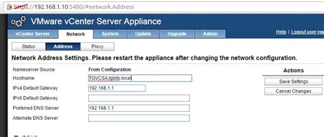 Vcenter Server Appliance Ip Server