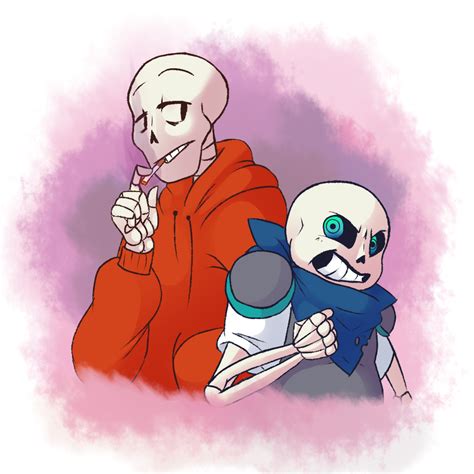 Sans And Papyrus~ By Syndrops On Deviantart