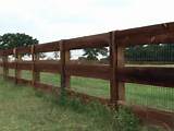 Wood Fencing Rails