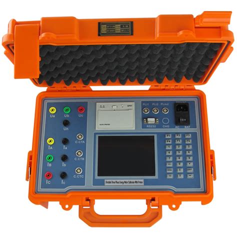 600v Portable Portable Meter Test Equipment Three Phase Energy Meter