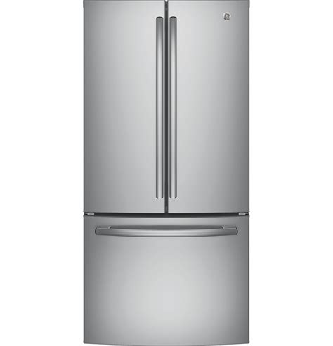 Ge Appliances Gne25jskss 33 Inch French Door Refrigerator Stainless