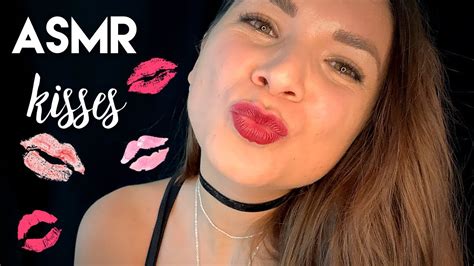 asmr repeating the word kisses in 5 languages youtube