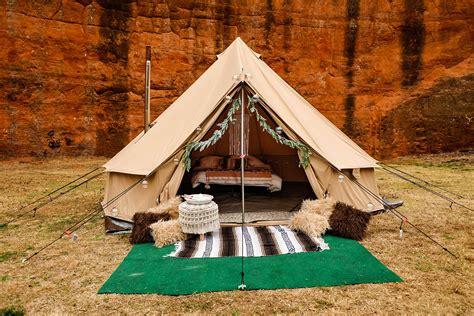 Whiteduck Regatta Canvas Bell Tent W Stove Jack Waterproof 4 Season Luxury Outdoor Camping
