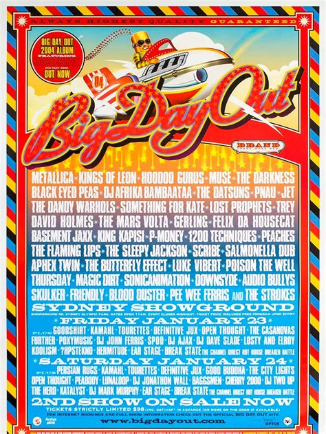 The Definitive Guide To Every Big Day Out Line Up Ever Double J