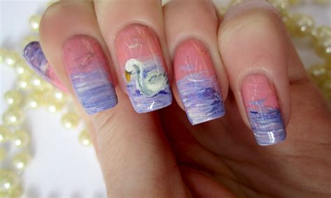Maybe you would like to learn more about one of these? Swan Nail Art by soyoubeauty on DeviantArt