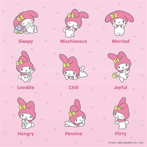 Pin By Que Que L On My Melody Painting Melody Hello Kitty Cute
