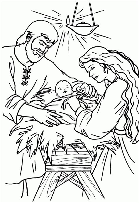 Pesebre De Jesus Para Colorear Dibujos De Navidad Dibujos