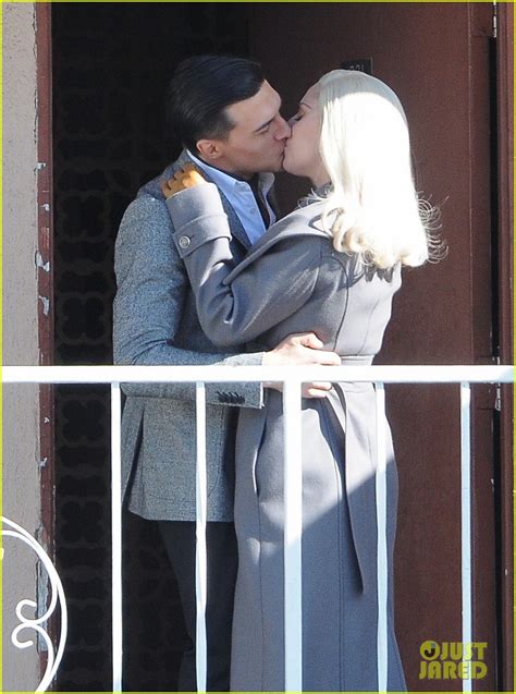 Photo Lady Gaga Makes Out With Finn Wittrock On Ahs Hotel Set 11 Photo 3505144 Just Jared