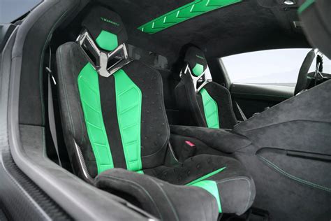 Mansory Carbon Fiber Body Kit Set For Lamborghini Aventador Svj Cabrera