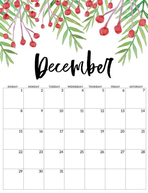 15 Cute December Calendar 2020 Floral Wallpaper For Desktop Iphone