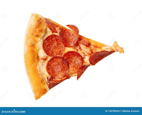Slice Of Pepperoni Pizza Stock Image 207448951