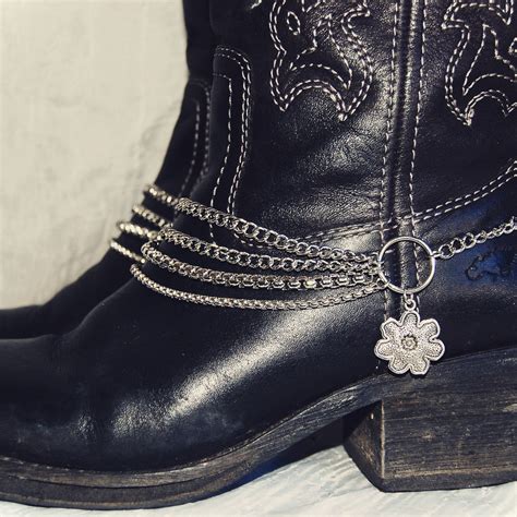 Pin By Karen On Jewelry Boot Bracelet Boots Boot Chains