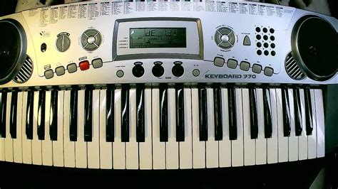 Music Time Keyboard 770 Demo Songs Part 12 Youtube