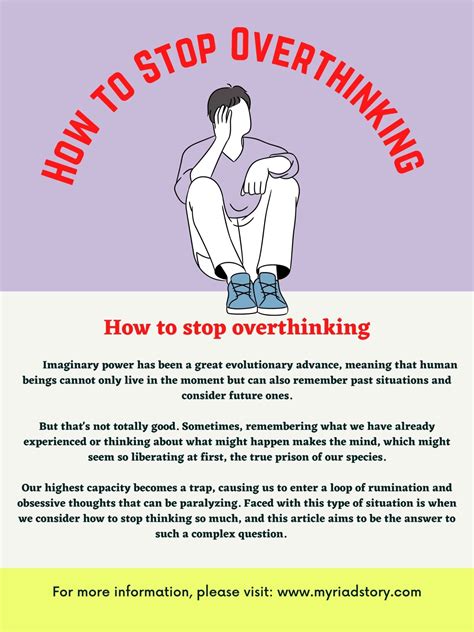 How To Stop Overthinking Here Are Ways To Set You Free
