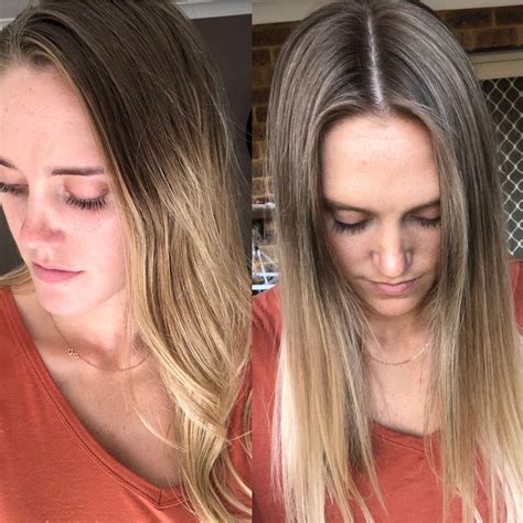 Hair Color Before And After Hair Inspo Blonde Hair Hair Color Make