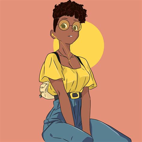 pin by astraea on ideas drawing black girl art cartoon art black girl magic art