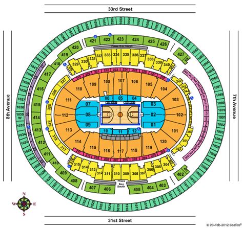 Madison Square Garden 3d Seating Chart Concert My Bios