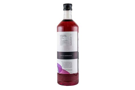 Blackcurrant Flavour Syrup 1 Litre Taylerson S Syrups