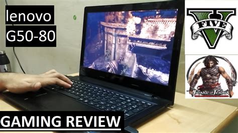 Lenovo g50-80 laptop gaming review with gta 5 and other games test
