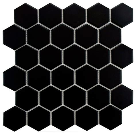 It's possible you'll discovered another marble hex tile bathroom better design ideas. Merola Tile Metro Hex 2 in. Matte Black 10-1/2 in. x 11 in ...