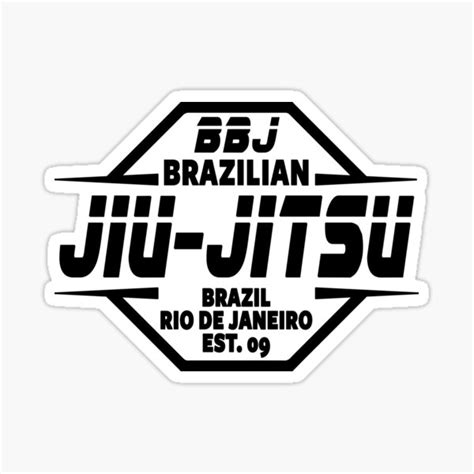 Jiu Jitsu Brazilian Jiu Jitsu Sticker For Sale By Shirtwreck