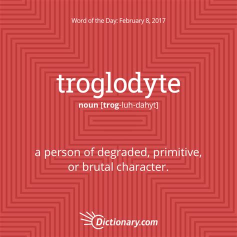 Definition Of Troglodyte