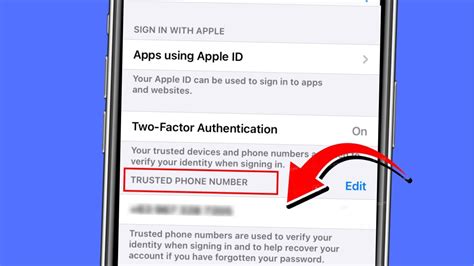 How To Change Apple Id Phone Number On Iphone How To Change Trusted