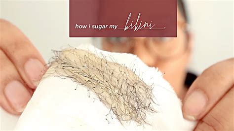 Diy Your Brazilian Wax At Home My Sugaring Routine Youtube