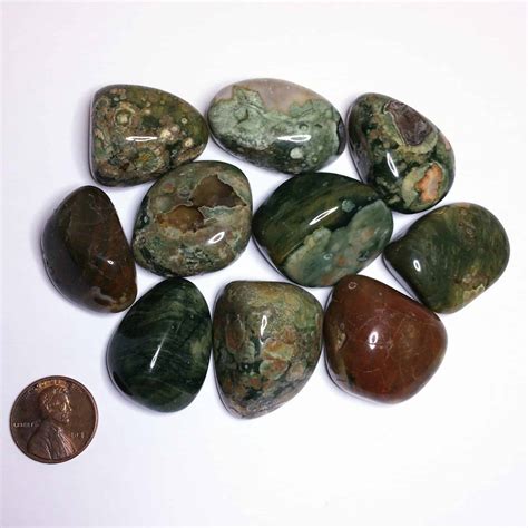 Tumbled Rainforest Jasper/Rhyolite Specimen | Inspirit Crystals