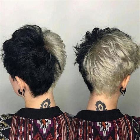 10 Edgy Pixie Cuts With Cute Color Twists Pop Haircuts