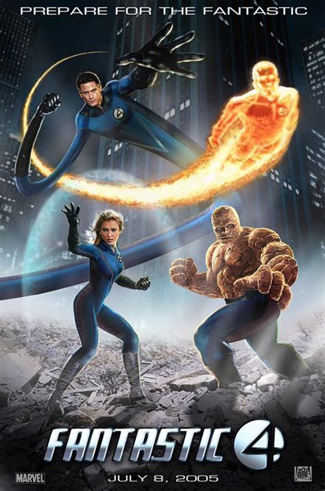 Fantastic 4 Movie Poster By Wobblyone On Deviantart In 2023 Fantastic