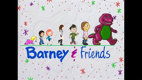 Barney And Friends Intro Logo Animation Remake My Version Youtube