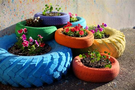30 Creative Ways To Use Old Tires In Your Garden Diy
