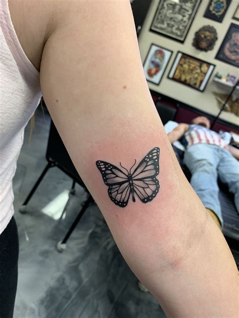 Butterfly Tattoo Inner Arm Jeanclaudevandammeedad