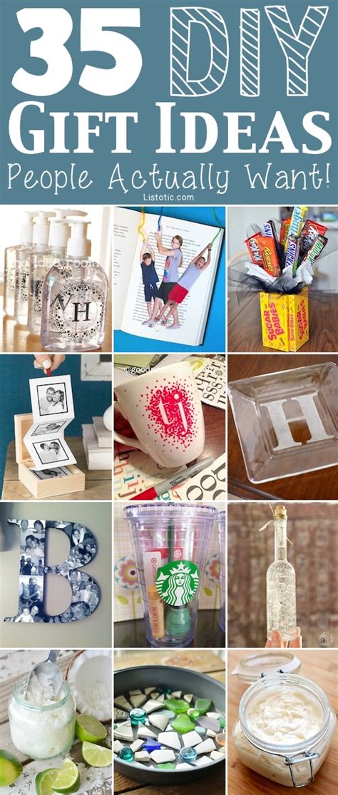 It's a simple homemade gift idea that always goes over well. 35+ Easy DIY Gift Ideas People Actually Want (for ...