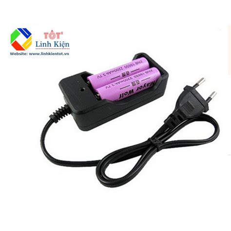 Bộ sạc pin 18650 2 cell tự động bảo vệ lithium battery charger