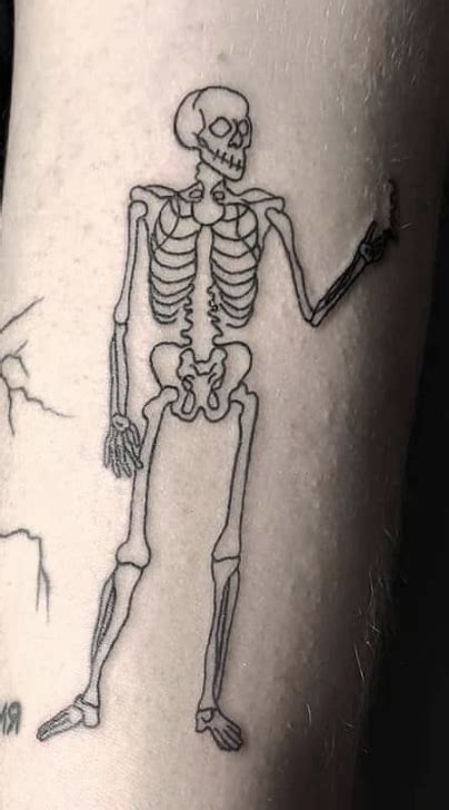 Skeleton Tattoo Skeleton Tattoos Tattoos Tattoo Inspiration